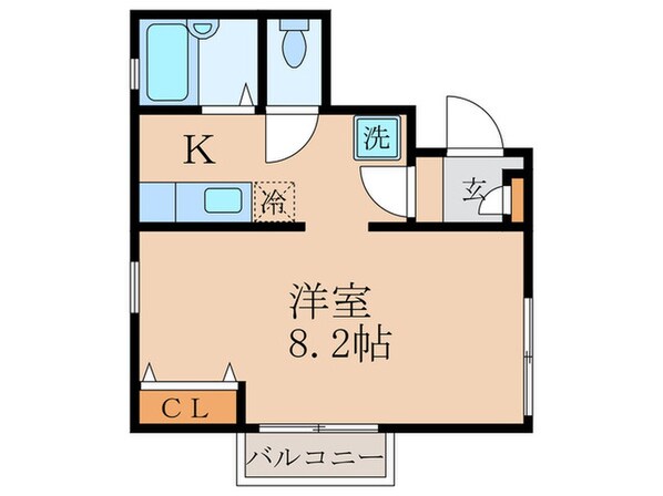 ちきゅうハウスの物件間取画像